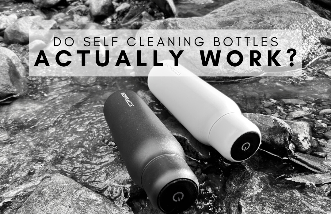 Do self cleaning water bottles work?